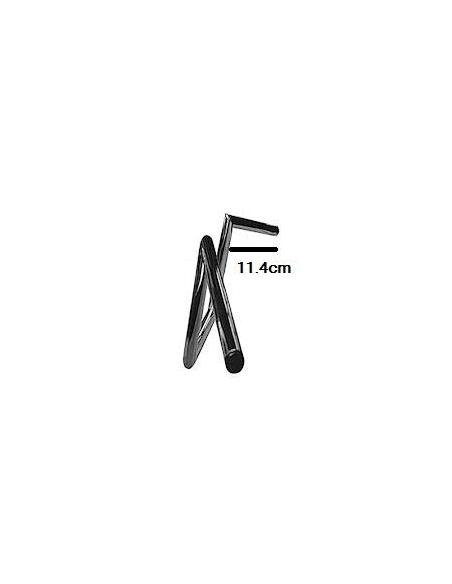 Comprar Manillar Z-Bar 10" 25Mm Negro Sin Muescas a precio de oferta
