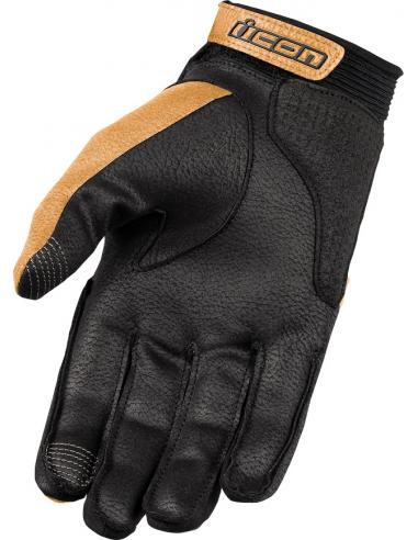 By City guantes moto mujer Skin mostaza