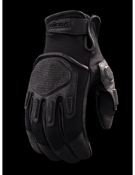 GLOVES ICON PUNCHUP CE BLACK