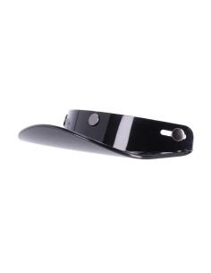 13-1/2 SCUM BLACK CAP TYPE VISOR FOR HELMETS WITH STOPS