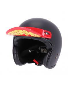 VISERA 13-1/2 SCUM ROJA TIPO GORRA PARA CASCOS CON CORCHETES 2