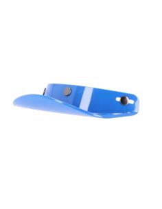 13-1/2 SCUM BLUE CAP TYPE VISOR FOR HELMETS WITH STOPS