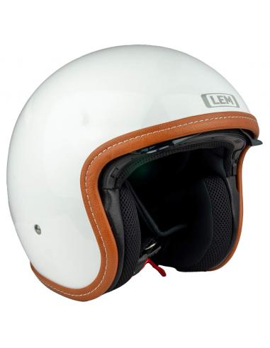 CASCO LEM SPORT BLANCO BRILLO