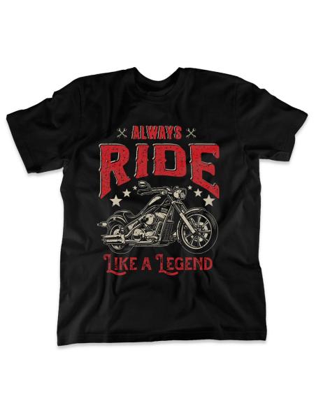 Comprar Camiseta De Manga Corta Ride Like A Legend a precio de oferta