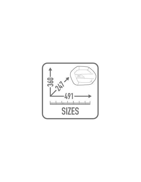 SIDE CASES GIVI WL900 25 LITERS