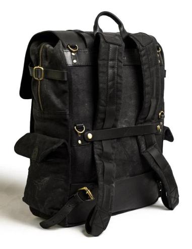 MOCHILA PRETA TRIP MACHINE RAMBLER