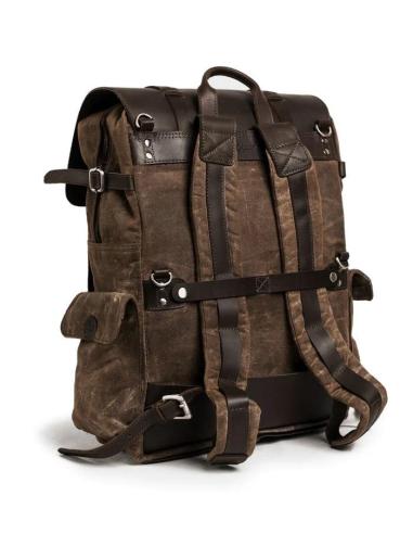 MOCHILA MARROM TRIP MACHINE RAMBLER TOBACCO