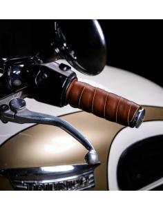 Comprar Grip De Piel Cognac Para Puños Con Adhesivo 3M Trip Machine a precio de oferta 2