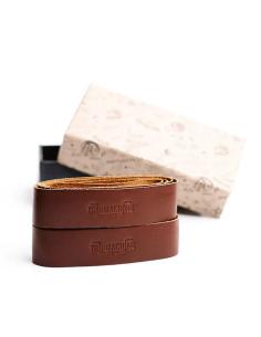 Comprar Grip De Piel Cognac Para Puños Con Adhesivo 3M Trip Machine a precio de oferta