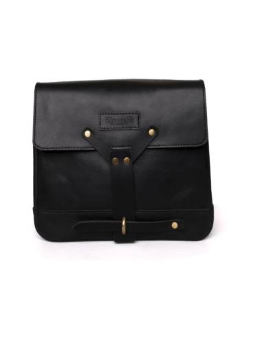SAC TRIP MACHINE MESSENGER EN CUIR NOIR
