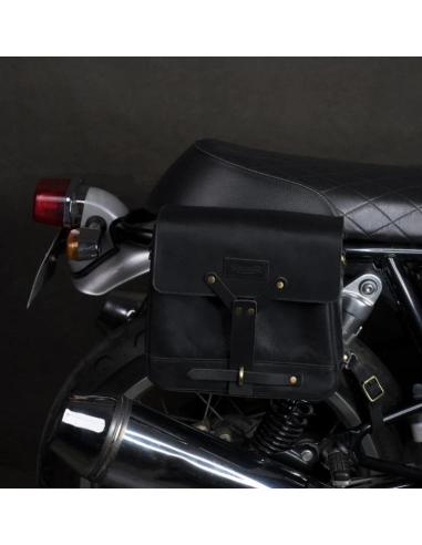 SAC TRIP MACHINE MESSENGER EN CUIR NOIR