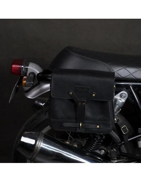 SAC TRIP MACHINE MESSENGER EN CUIR NOIR