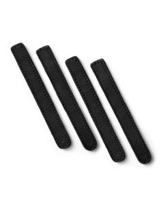 BLACK LEATHER CLAMPS FOR TRIP MACHINE CABLES 2