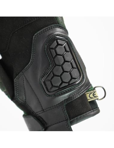 GANTS EN CUIR PERFORÉ TOKYO GREEN BY CITY