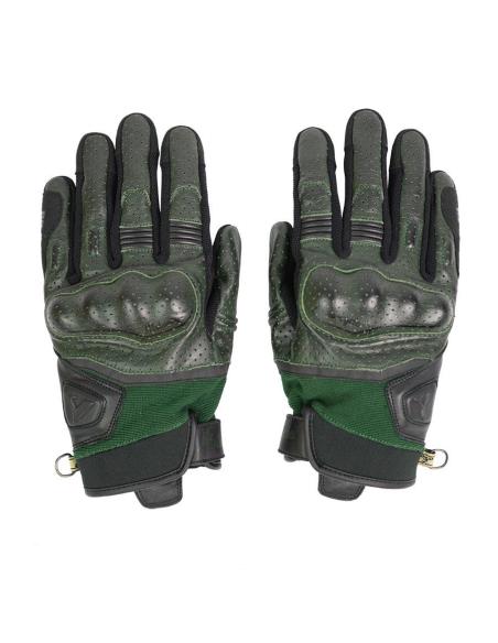GANTS EN CUIR PERFORÉ TOKYO GREEN BY CITY
