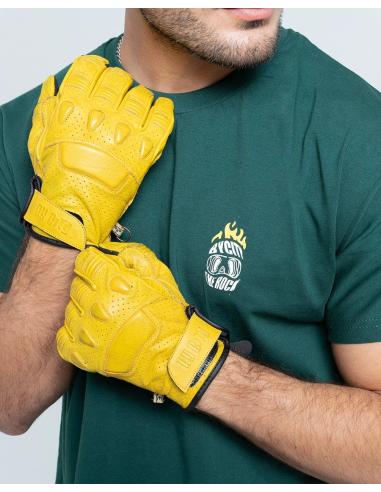 GANTS JAUNES PILOT II BY CITY