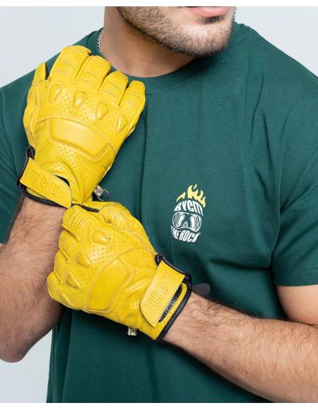 GANTS JAUNES PILOT II BY CITY