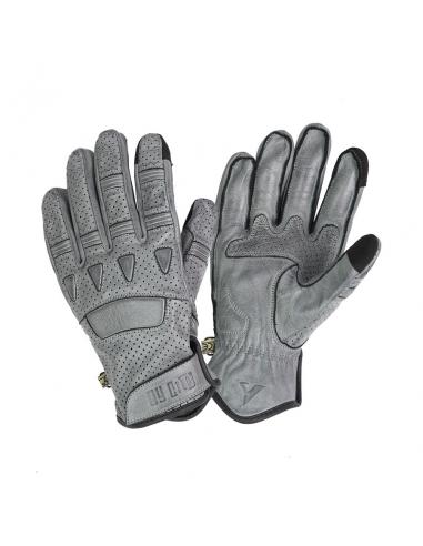PERFORATED LEATHER GLOVES FOR SUMMER PILOT II GRAY BY CITY