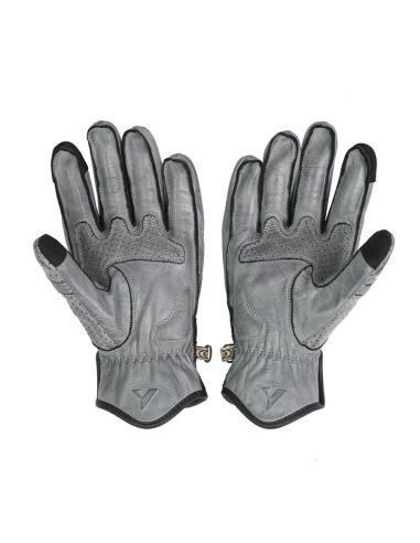 Comprar Guantes De Piel Perforada Para Verano Pilot Ii Gris De By City a precio de oferta