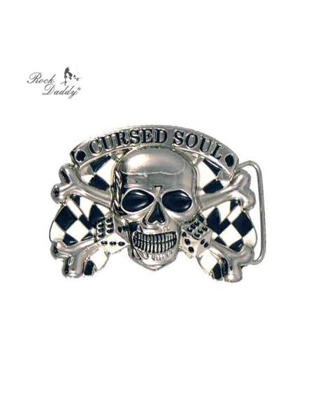 Buckle Iron Cheker Skull | Sale Price