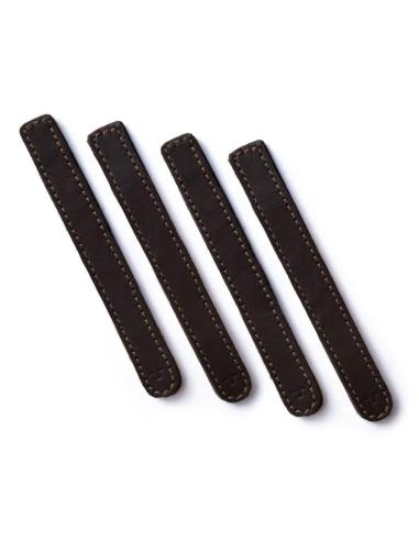 Comprar Abrazaderas De Piel Caffeine Para Cables Trip Machine a precio de oferta