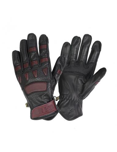 PILOT II BLACK AND RED GLOVES BY CITY