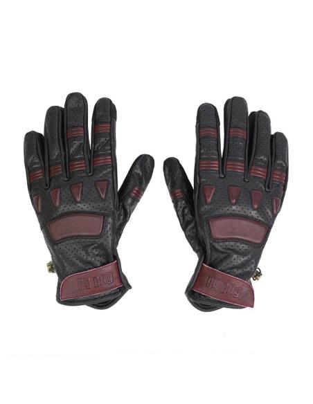 PILOT II BLACK AND RED GLOVES BY CITY