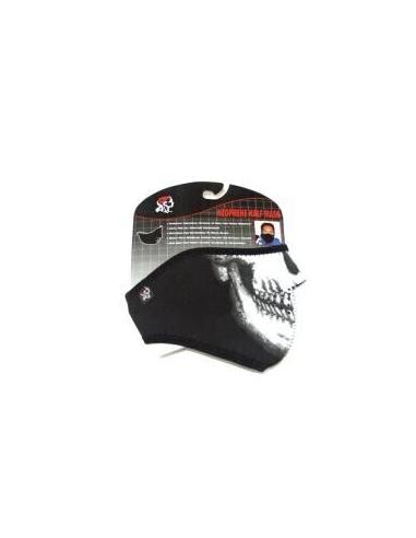 Comprar Media Mascara Skull Face Reversible A Negro a precio de oferta