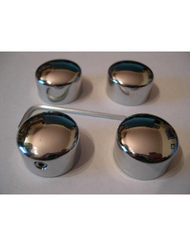 Comprar Tapones Cromados Para Los Tornillos De La Culata Para Harley a precio de oferta