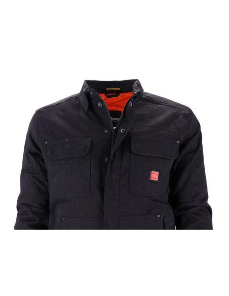 JAQUETA ROEG CHASER BLACK DENIM