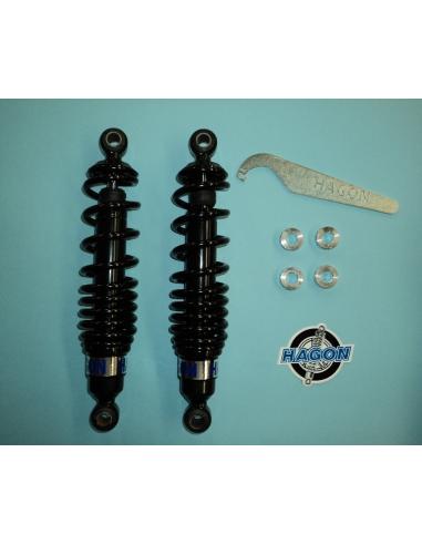 HAGON AMORTISSEURS NOIRS 11" SPORTSTER 2004 ET SUIVANTS