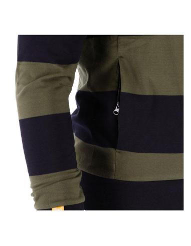 Comprar Sudadera Roeg Shawn Stripes Army/Black a precio de oferta