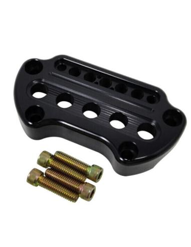 Comprar Tapa Torreta Para Harley Con Alojamiento Para Testigos Negra a precio de oferta