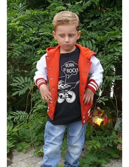 Acquista Maglietta Bambino "Born To Rock" in offerta speciale