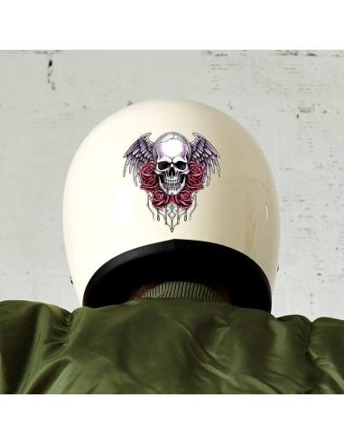 Acquista Calca Uv 16X15 Pink Skull Roses Wings a prezzo scontato