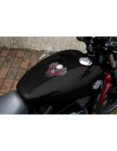 Acquista Calca Uv 16X15 Pink Skull Roses Wings a prezzo scontato