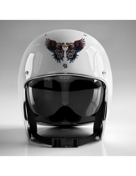 DECALQUE UV 9X6CM DOBLE EAGLE USA FLAG