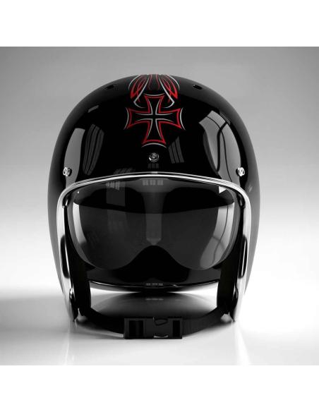 Uv Decal 15X5 Cm Pin Stripe Cross Red Grey | Sale Price