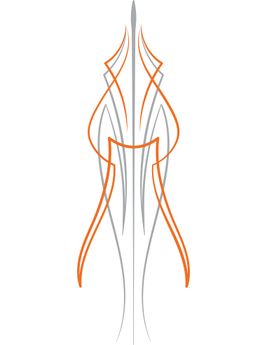 Comprar Calca Uv 15X5 Cm Pinstripe Kingman Orange And Grey a precio de oferta