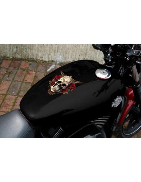 UV DECAL 15X15 CM TOTEM SKULL