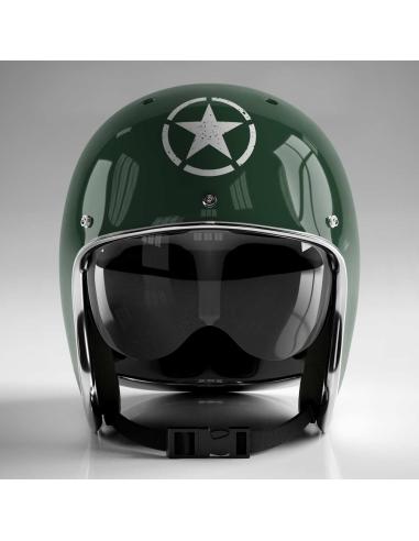 DECALQUE UV 8CM ARMY STAR WHITE