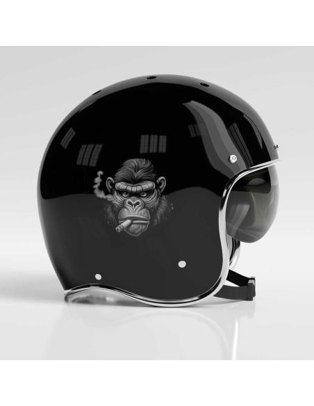 UV DECAL 7X7CM SMOKING GORILLA