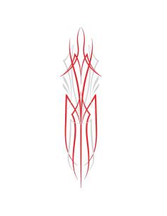 Comprar Calca Uv 8X2 Cm Pinstripe Chicago Red And Grey a precio de oferta