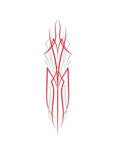Acquista Calca Uv 15X4 Cm Pinstripe Chicago Red And Grey a prezzo scontato
