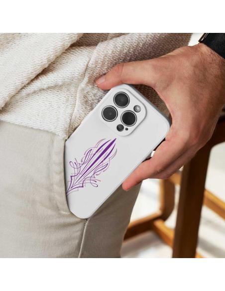 UV DECAL 8X3 CM PINSTRIPE SANTA MONICA PURPLE AND PINK