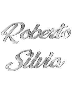 Acquista Calca UV Chrome Script Personalizzata Con Il Tuo Nome a prezzo scontato