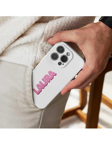 Autocollant Uv Pink Cloud Personnalisé Avec Votre Nom