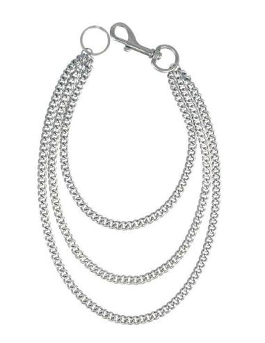 Comprar Cadena Triple Para Carteras Cromada a precio de oferta