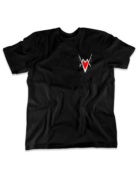 T-SHIRT BIKER LIVES PRETO DUPLO ESTAMPADO