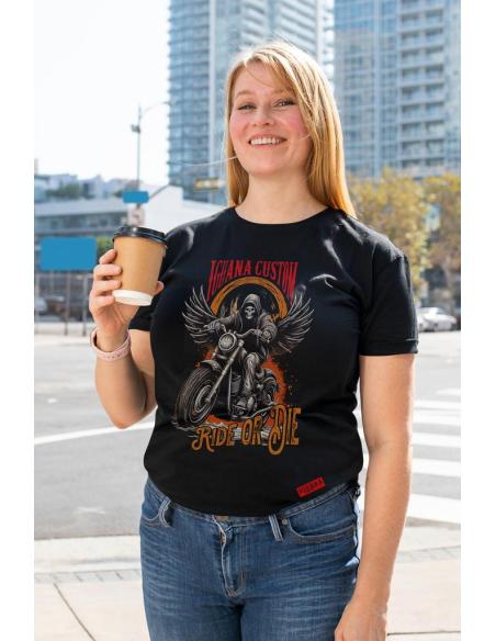 WOMEN'S PLUS SIZE GRIM REAPER T-SHIRT BY ICC